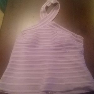 JS Collections Mauve Halter Top